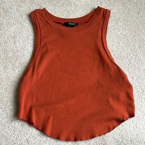 Forever 21 Cropped Muscle Tank